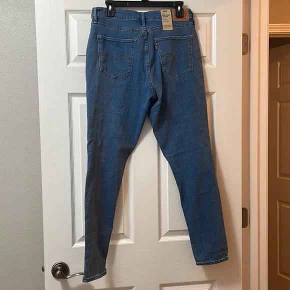Levi 721 a high rise skinny jean - size 14- W32 L30 - Picture 7 of 9